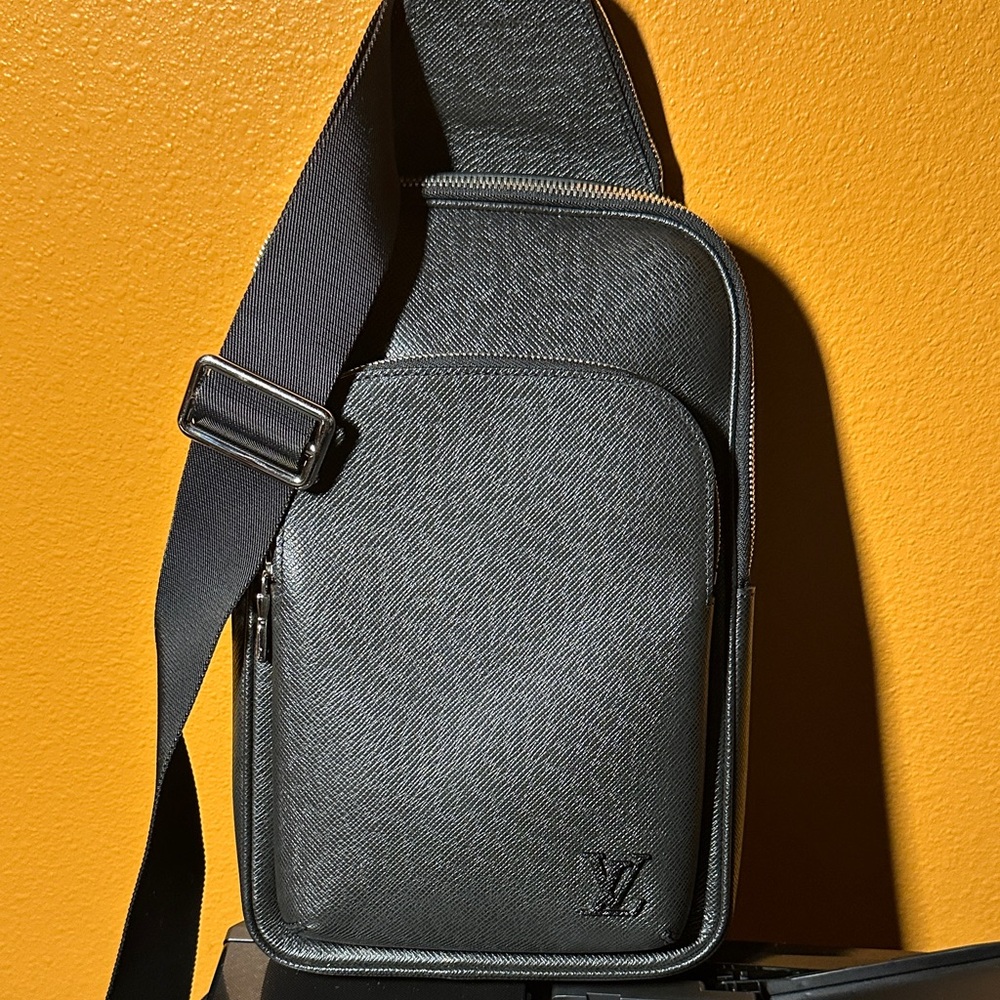 Louis Vuitton Black Messenger Bag